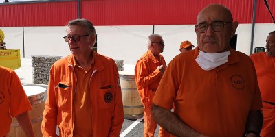 Gilles Meallier, bénévole au CCFF (photo extraite de la page Facebook Comités Communaux Feux de Forêts de l'Aude