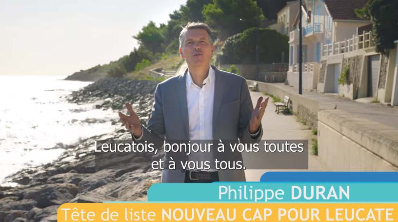 Philippe Duran Nouveau Cap pour Leucate Vidéo sur l'environnement