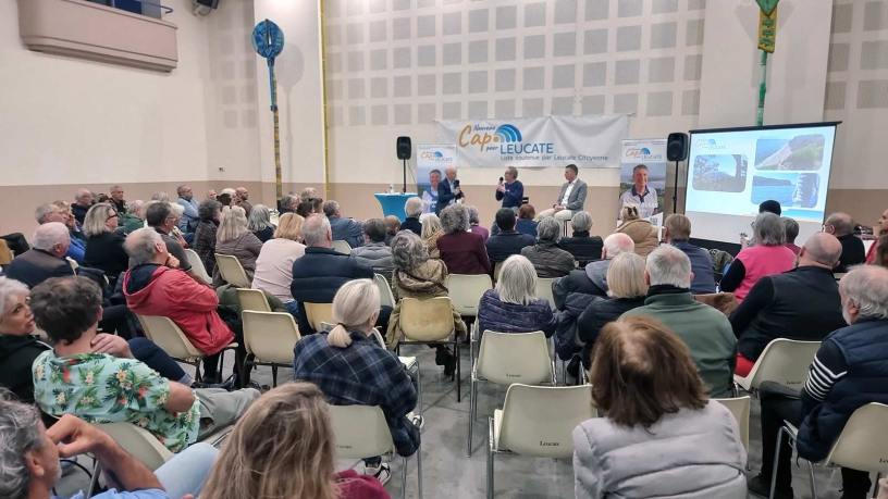 Municipales Leucate 2026 Réunion publique à Leucate Village Nouveau Cap pour Leucate
