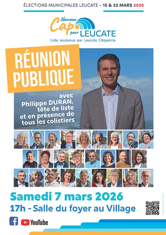 Municipales 2026 liste Nouveau Cap pour Leucate